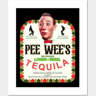 Pee Wee Herman's Tequila Posters and Art